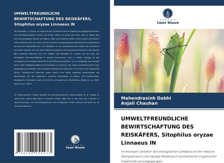 Produktbild: Umweltfreundliche Bewirtschaftung des Reisk&auml;fers, Sitophilus Oryzae Linnaeus in