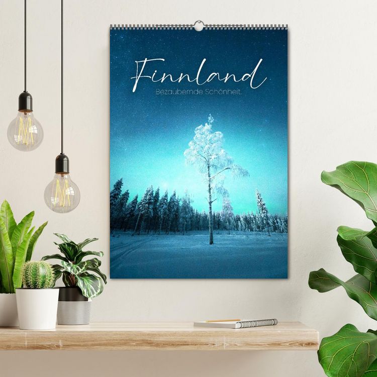 Produktbild: Finnland - Bezaubernde Sch&ouml;nheit. (Wandkalender 2026 DIN A2 hoch), CALVENDO Monatskalender
