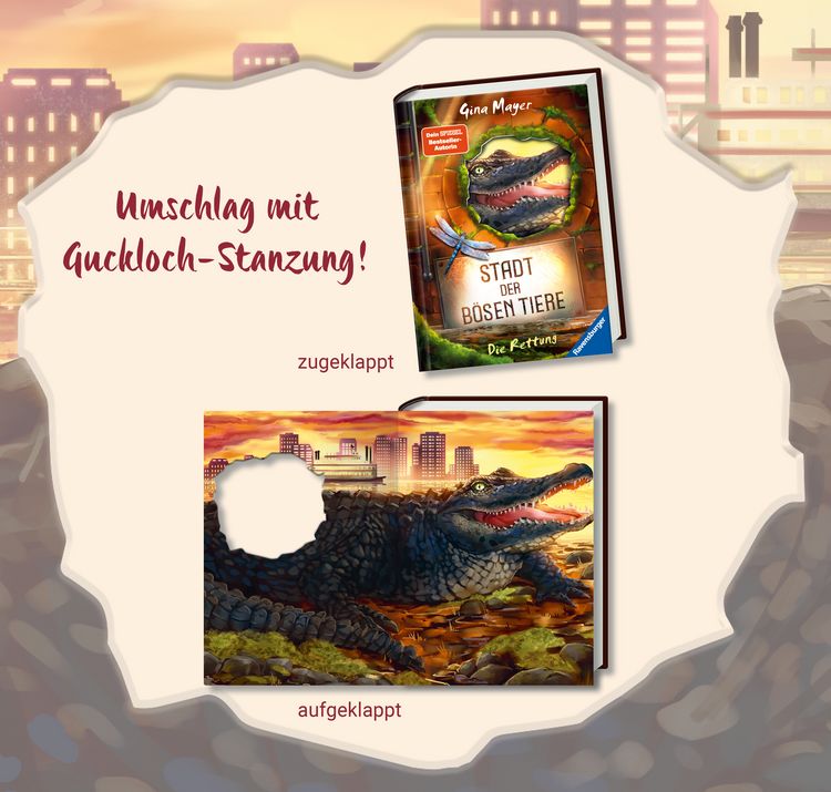 Produktbild: Stadt der b&ouml;sen Tiere, Band 2 - Die Rettung