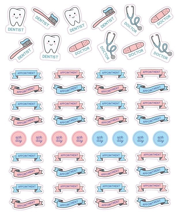 Produktbild: So. Many. Planner Stickers.