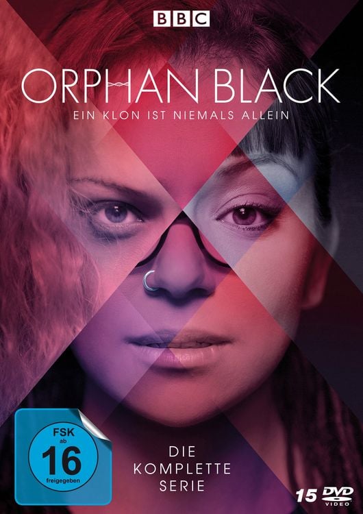 Orphan Black - Die komplette Serie - Alle 5 Staffeln - Alle 50 Episoden [15 DVDs]