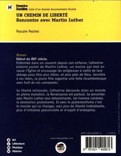 Produktbild: Un chemin de libert&eacute; : rencontre avec Martin Luther