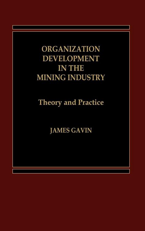 Produktbild: Organization Development in the Mining Industry