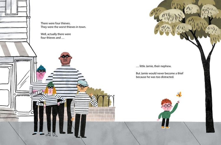 Produktbild: The Four Thieves and Jamie