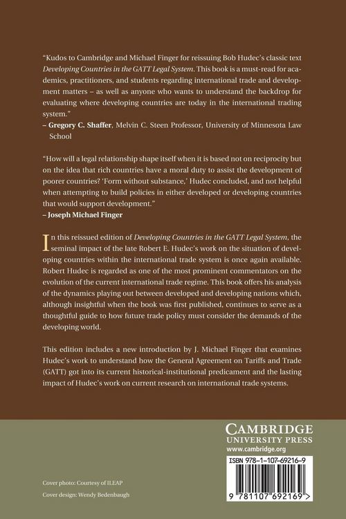 Produktbild: Developing Countries in the GATT Legal System