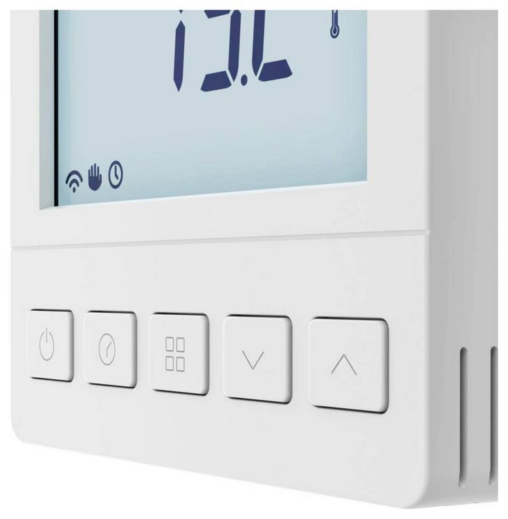 Produktbild: Hama Smartes Fu&szlig;bodenheizungs-Thermostat, Unterputz, per App/Sprache steuern Fu&szlig;bodenheizungssteuerung