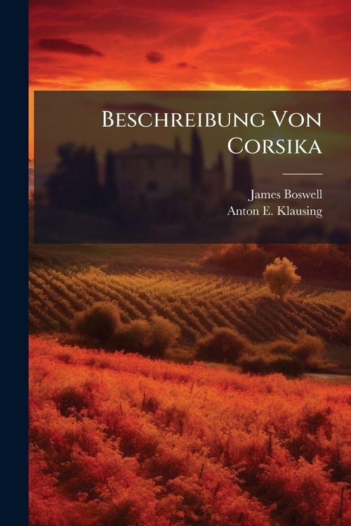 Produktbild: Beschreibung Von Corsika