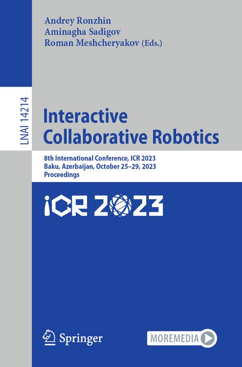 Produktbild: Interactive Collaborative Robotics