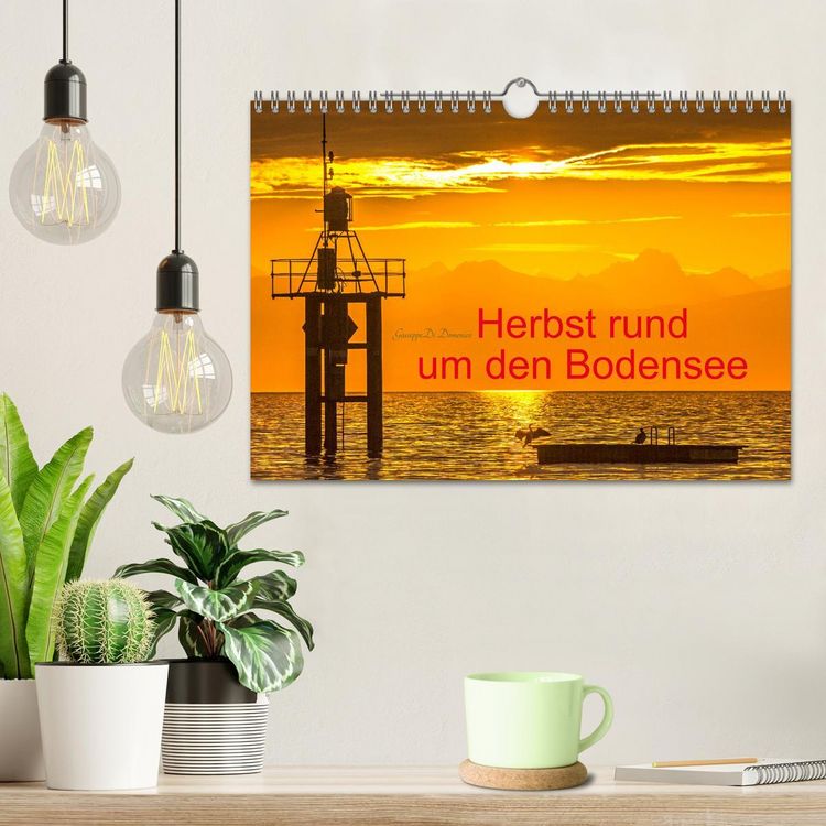 Produktbild: Herbst rund um den Bodensee (Wandkalender 2026 DIN A4 quer), CALVENDO Monatskalender