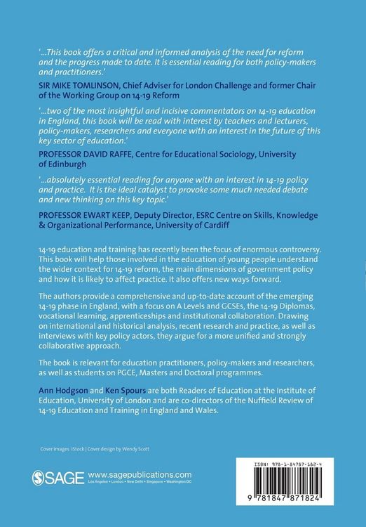 Produktbild: Education and Training 14-19