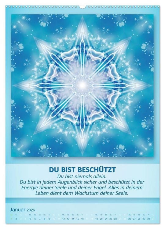 Produktbild: Light Energy Mandalas - Kalender - Vol. 1 (Wandkalender 2026 DIN A2 hoch), CALVENDO Monatskalender