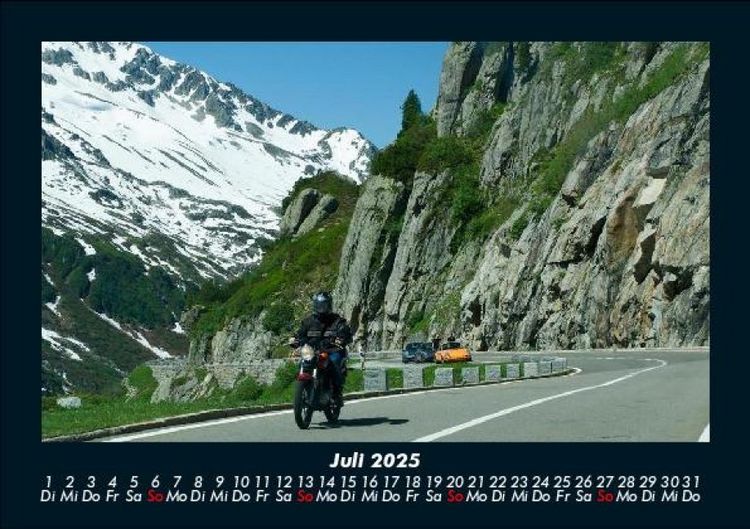 Produktbild: Bergige Welten 2025 Fotokalender DIN A5
