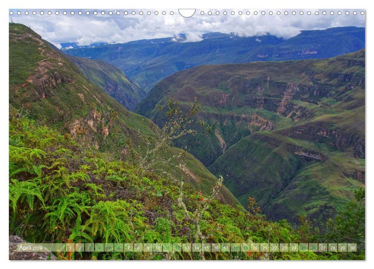 Produktbild: Bekanntes und Unbekanntes Peru (Wandkalender 2026 DIN A3 quer), CALVENDO Monatskalender