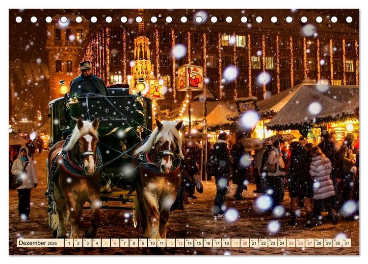 Produktbild: Pferdekutschen - Vorg&auml;nger des Automobils (Tischkalender 2026 DIN A5 quer), CALVENDO Monatskalender