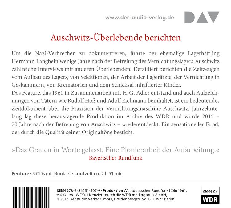 Produktbild: Auschwitz. Topographie eines Vernichtungslagers