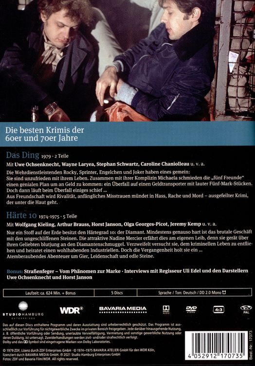 Produktbild: Stra&szlig;enfeger 18 - Das Ding/H&auml;rte 10 [5 DVDs]