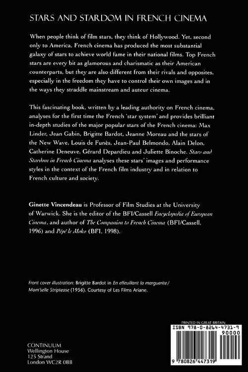 Produktbild: Stars and Stardom in French Cinema