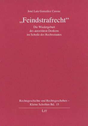 Produktbild: "Feindstrafrecht"