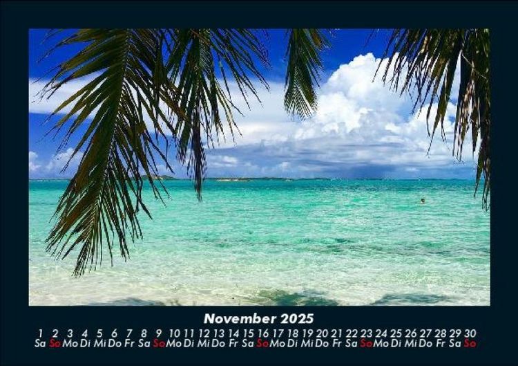 Produktbild: Karibik 2025 Fotokalender DIN A5