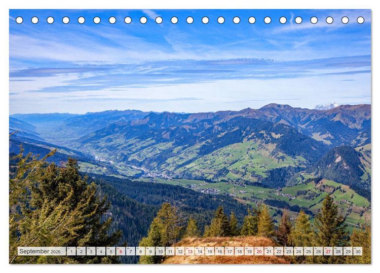 Produktbild: Sch&ouml;ne Gr&uuml;&szlig;e aus Taxenbach (Tischkalender 2026 DIN A5 quer), CALVENDO Monatskalender