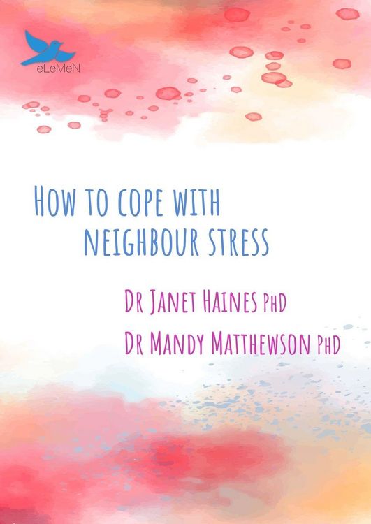 Produktbild: How to Cope with Neighbour Stress