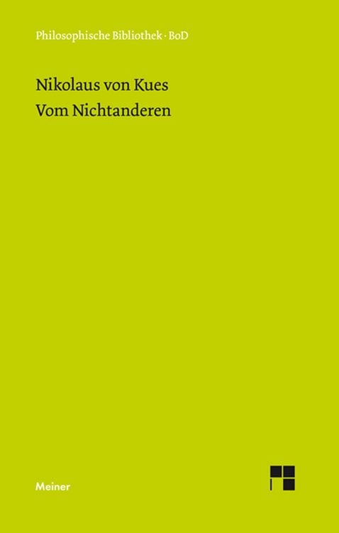 Produktbild: Vom Nichtanderen