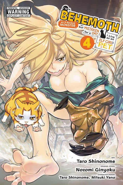 Produktbild: I'm a Behemoth, an S-Ranked Monster, but Mistaken for a Cat, I Live as an Elf Girl's Pet, Vol. 4 (manga)