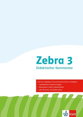 Bild vom Artikel Zebra 2. Didaktischer Kommentar Klasse 2 vom Autor 