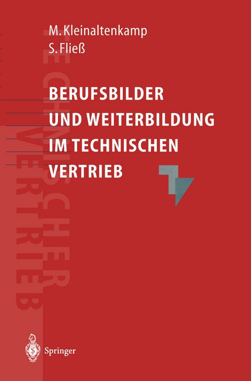 Produktbild: Berufsbilder und Weiterbildungsbedarf im Technischen Vertrieb