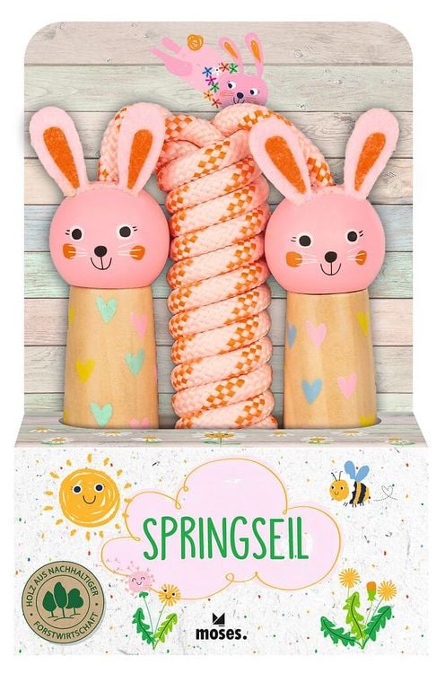 Produktbild: Holz-Springseil Fr&uuml;hling