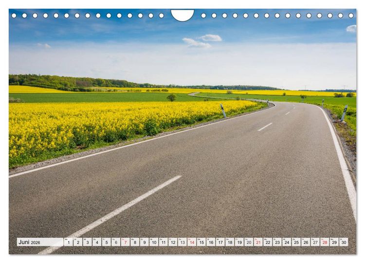 Produktbild: Willkommen im Burgenlandkreis (Wandkalender 2026 DIN A4 quer), CALVENDO Monatskalender