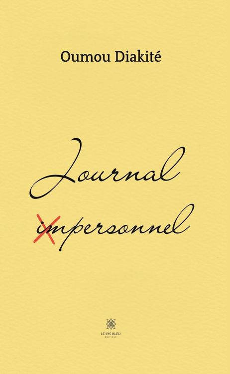 Produktbild: Journal impersonnel