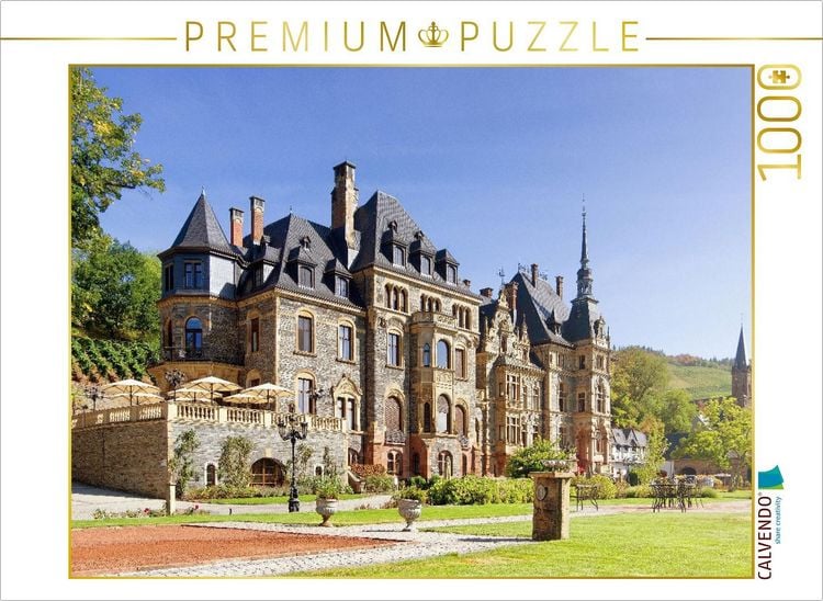 Produktbild: CALVENDO Puzzle Schloss Lieser an der Mosel | 1000 Teile Lege-Gr&ouml;&szlig;e 64x48cm Foto-Puzzle f&uuml;r gl&uuml;ckliche Stunden