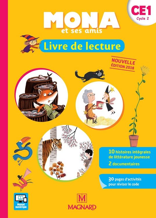 Produktbild: Je lis avec mona et ses amis liv