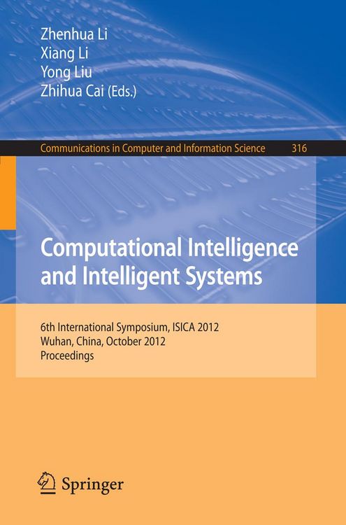 Produktbild: Computational Intelligence and Intelligent Systems