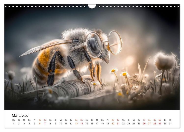 Produktbild: Brillen Bande (Wandkalender 2027 DIN A3 quer), CALVENDO Monatskalender