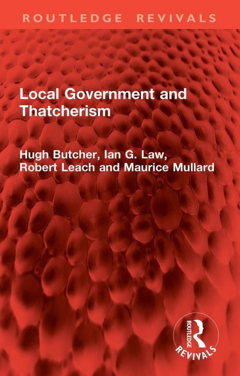 Produktbild: Local Government and Thatcherism