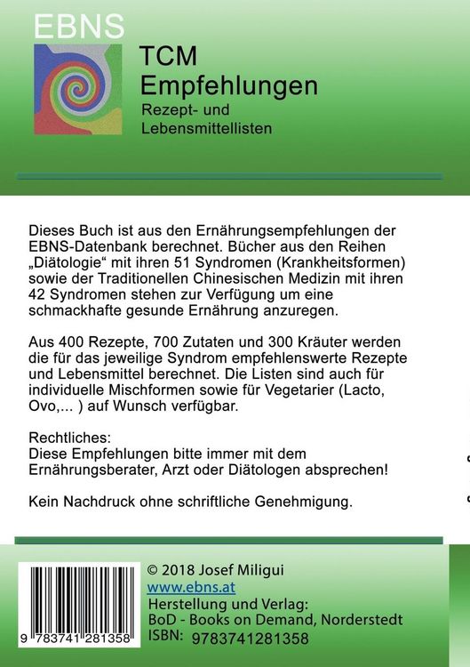 Produktbild: Ern&auml;hrung - TCM - Herz - Yang Mangel