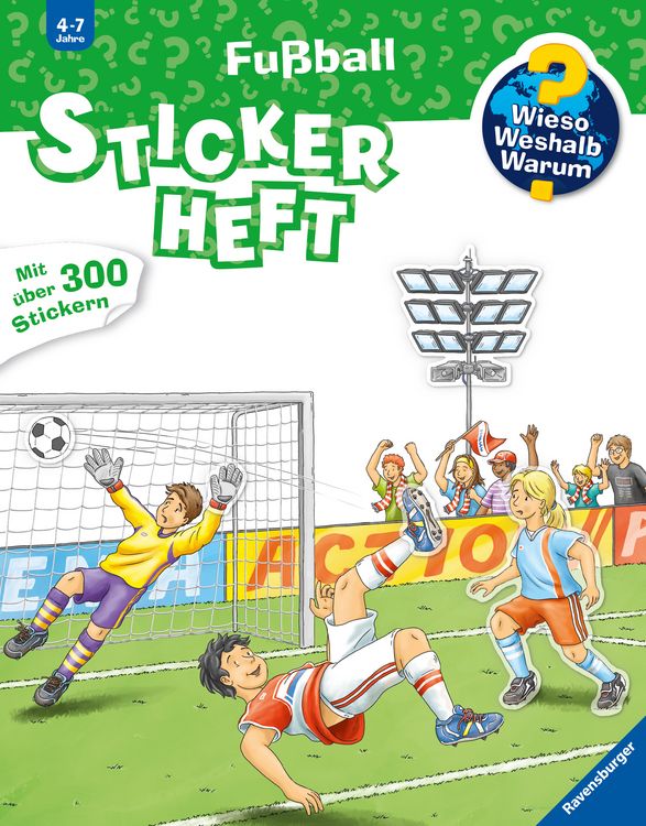 Produktbild: Wieso? Weshalb? Warum? Stickerheft - Fu&szlig;ball