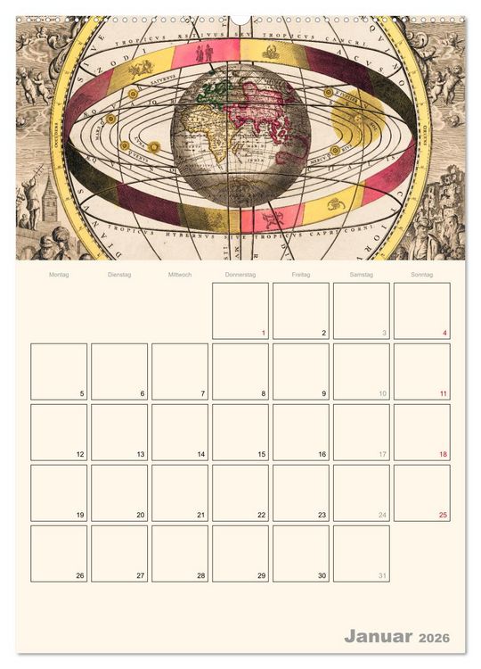 Produktbild: Zu den Sternen - mit Planerfunktion (Wandkalender 2026 DIN A2 hoch), CALVENDO Monatskalender