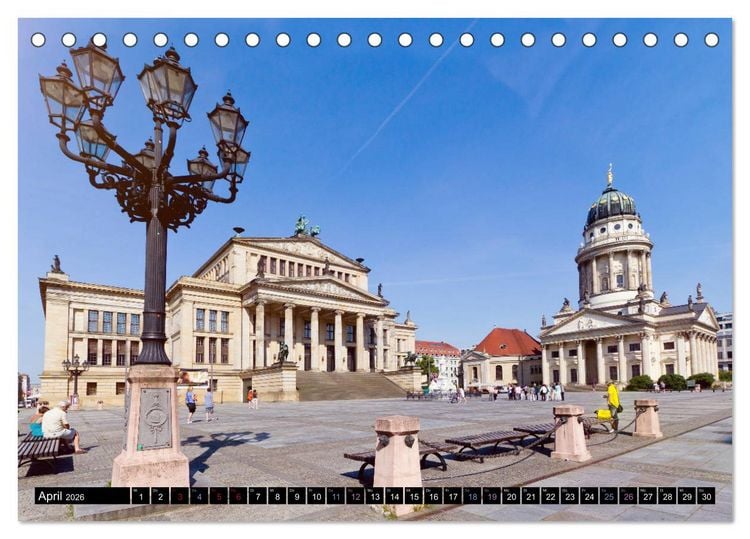 Produktbild: SOMMER IN BERLIN (Tischkalender 2026 DIN A5 quer), CALVENDO Monatskalender