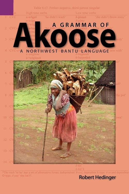 Produktbild: A Grammar of Akoose