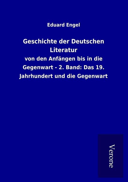 Produktbild: Geschichte der Deutschen Literatur