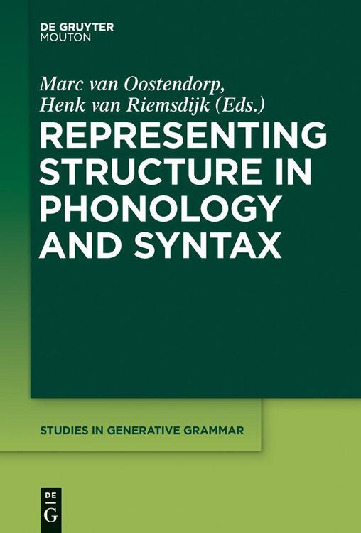 Produktbild: Representing Structure in Phonology and Syntax