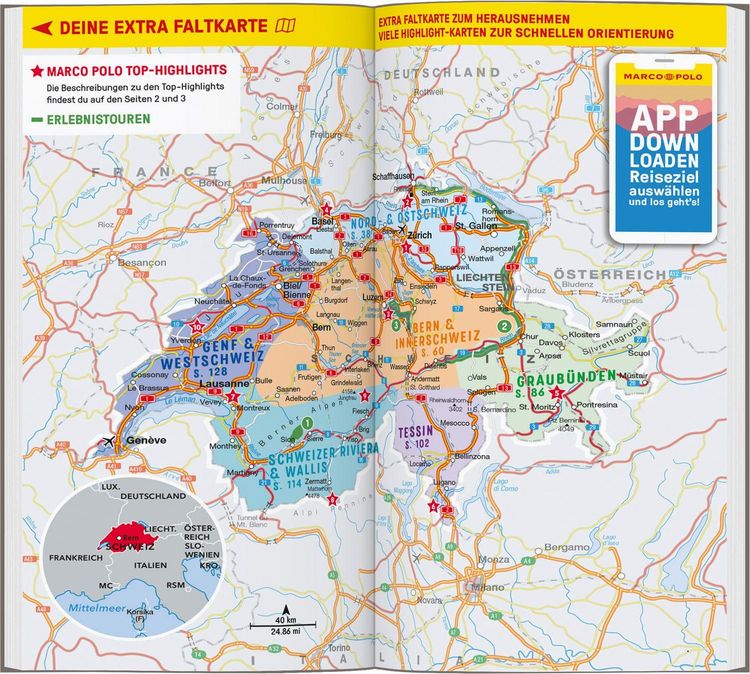 Produktbild: Reisef&uuml;hrer Schweiz