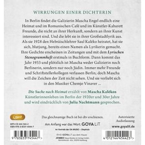 Produktbild: Die Suche nach Heimat-Mascha Kalekos leucht.Jahre