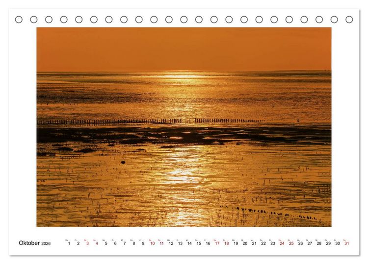Produktbild: Liebenswertes Dithmarschen (Tischkalender 2026 DIN A5 quer), CALVENDO Monatskalender