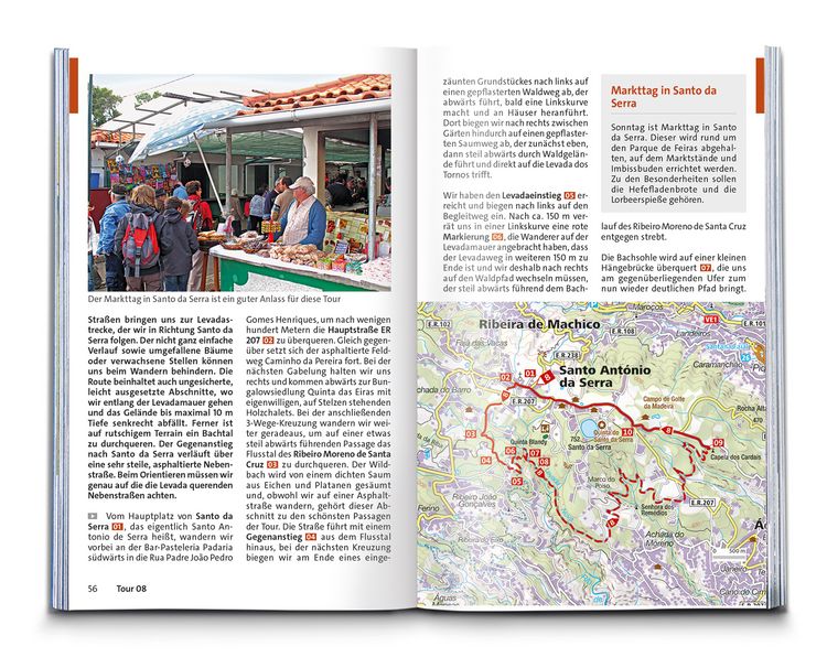 Produktbild: KOMPASS Wanderf&uuml;hrer Madeira mit Porto Santo, 60 Touren mit Extra-Tourenkarte