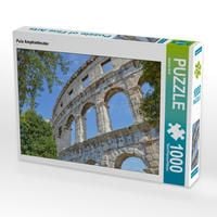Produktbild: CALVENDO Puzzle Pula Amphietheater 1000 Teile Lege-Gr&ouml;&szlig;e 64 x 48 cm Foto-Puzzle Bild von Sascha Stoll