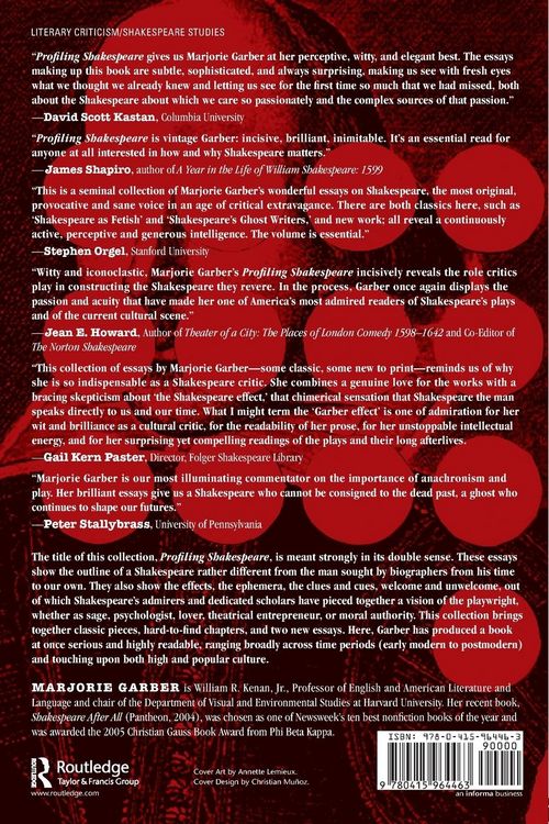 Produktbild: Profiling Shakespeare